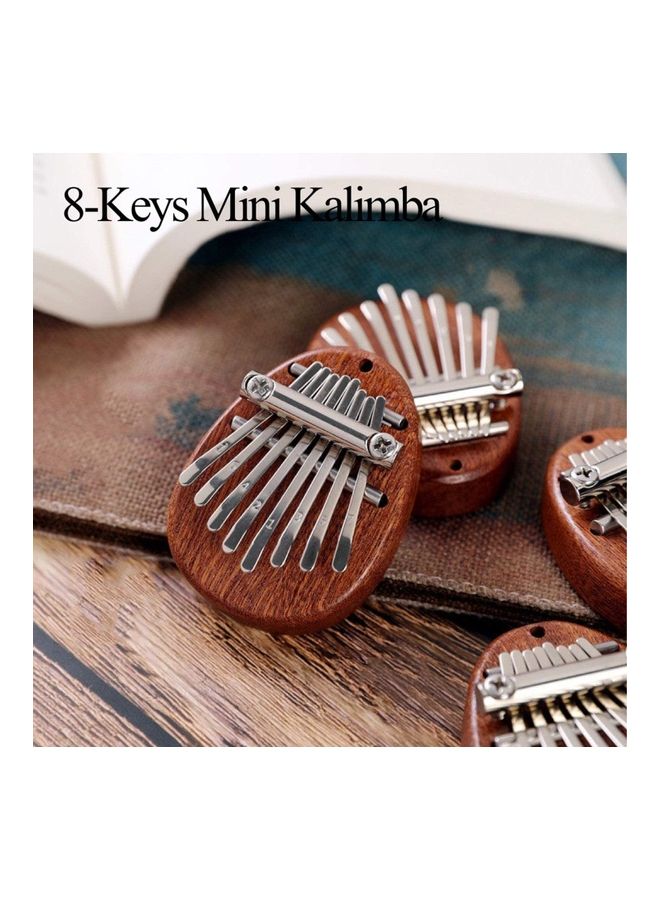 XiuWoo 8-Keys Portable Kalimba Thumb Piano With Hanging Cord  - Image 3