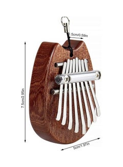 XiuWoo 8-Keys Portable Kalimba Thumb Piano With Cord  - Image 2