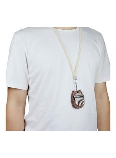 XiuWoo 8-Keys Portable Kalimba Thumb Piano With Cord  - Image 3