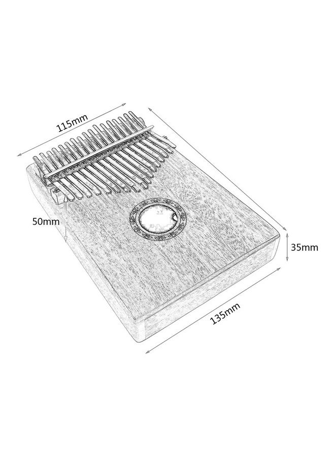 XiuWoo 17-Keys Kalimba Thumb Piano  - Image 5