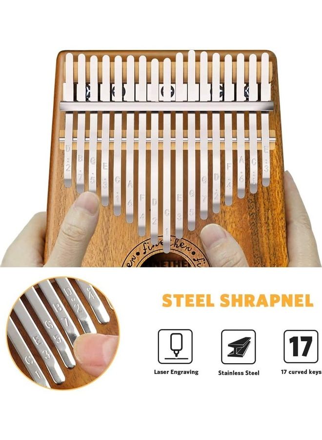 XiuWoo 17-Keys Kalimba Thumb Piano  - Image 2