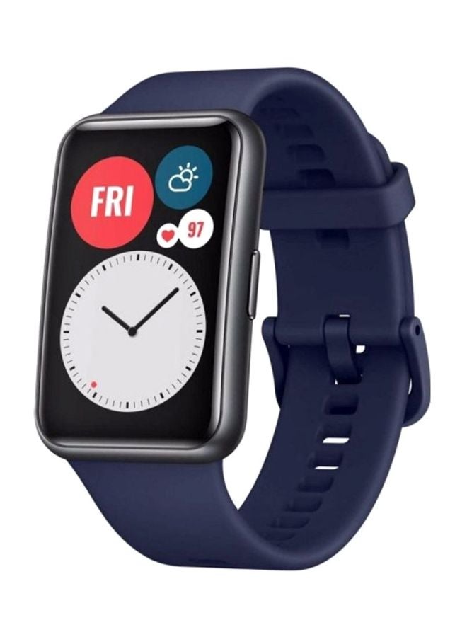 مارجون سوار بديل لساعة هواوي فيت أزرق داكن - Image 1