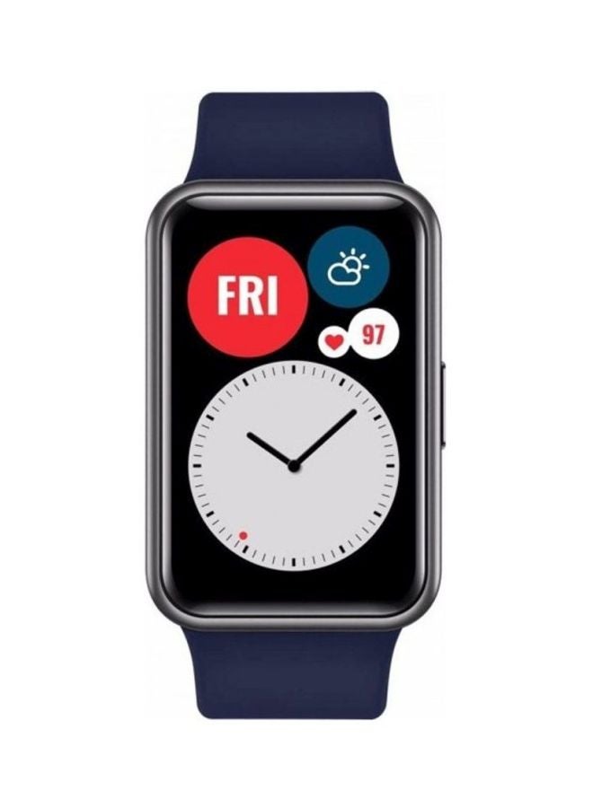 مارجون سوار بديل لساعة هواوي فيت أزرق داكن - Image 3