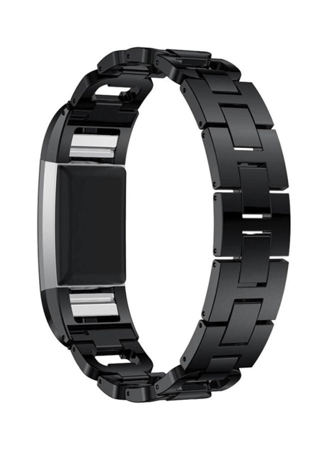 Voberry Replacement Band For Fitbit Charge 2 Black - Image 2