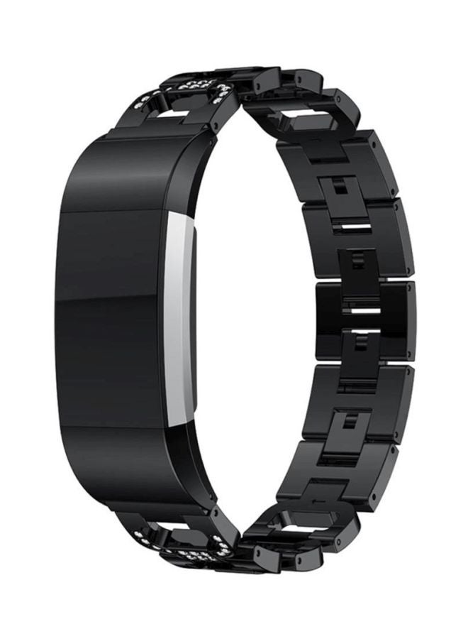 Voberry Replacement Band For Fitbit Charge 2 Black - Image 3