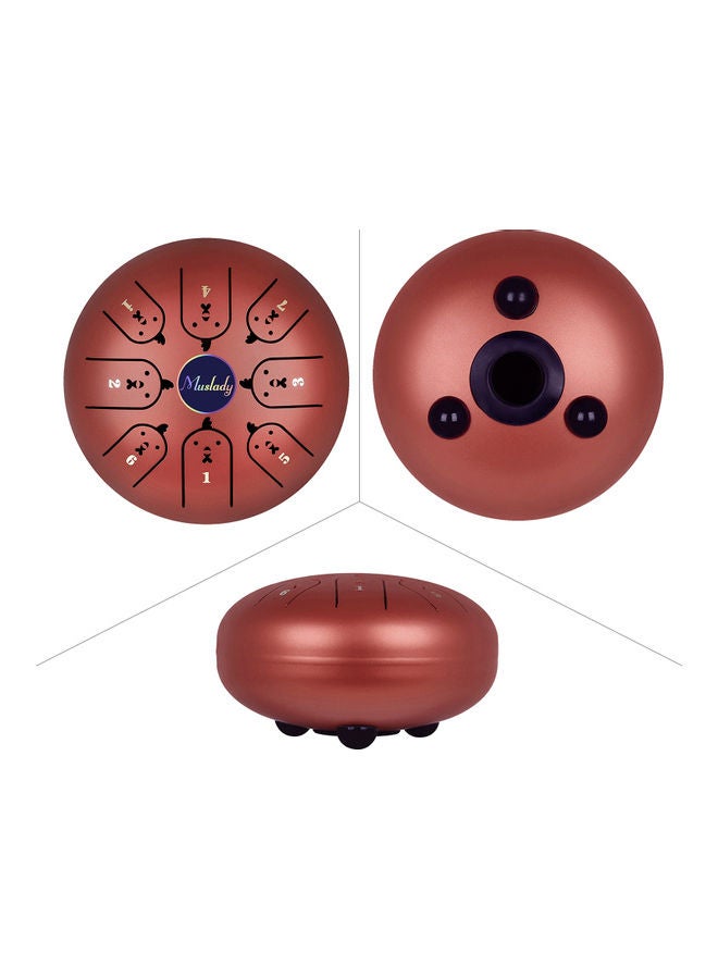 أمون آلة طبل الألسن المعدنية مع عصوين - Image 4