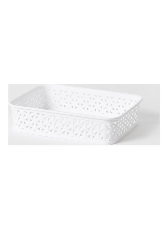 Home Box Spectra Royal Storage Basket White  - Image 2
