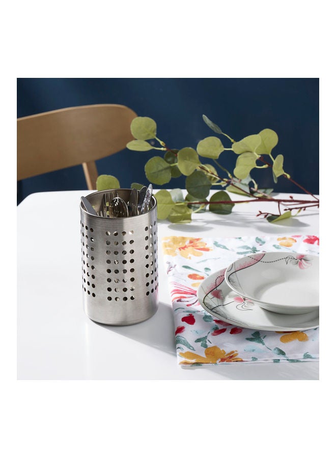 Home Box Shine Cutlery Holder Silver - Image 3