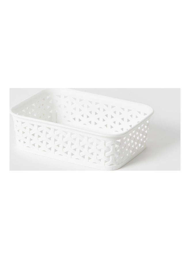 Home Box Spectra Royal Storage Basket White - Image 2