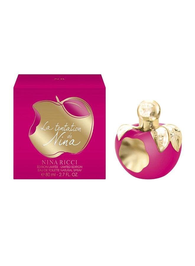 نينا ريتشي ماء تواليت لا تنتاتيون دي نينا 80ملليلتر - Image 2