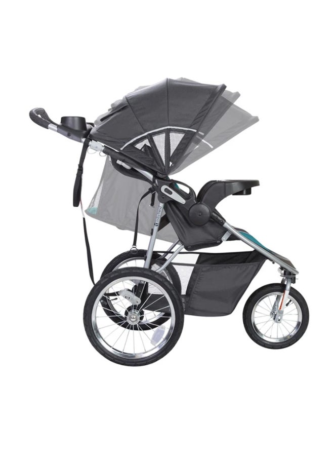 babytrend Pathway 35 Jogger Travel System - Optic Teal  - Image 3