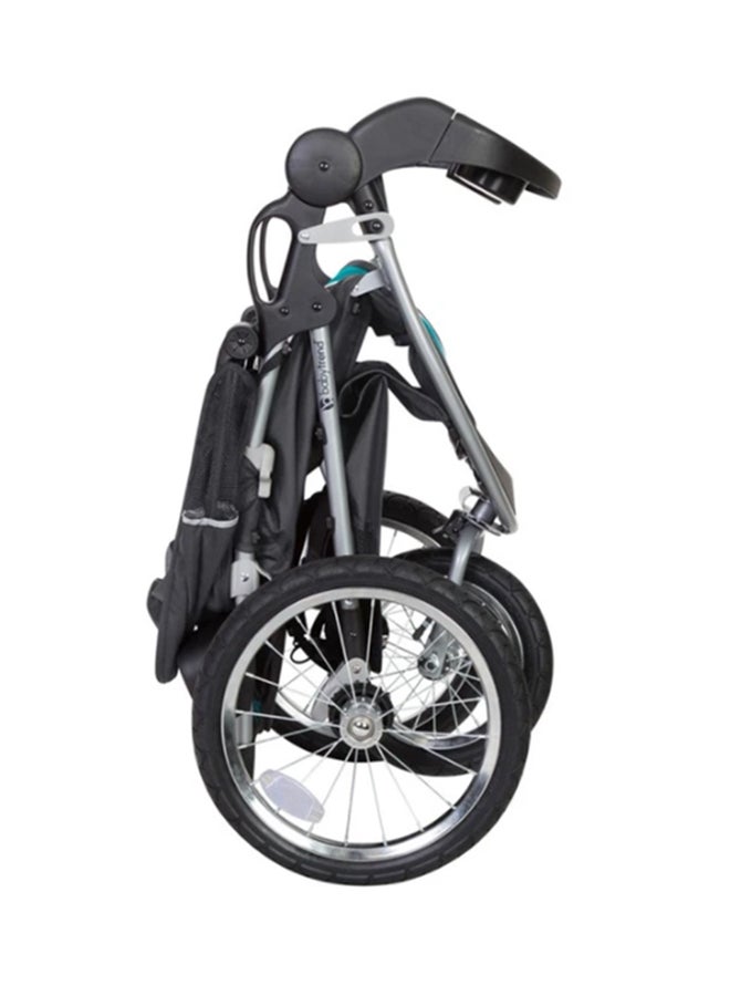 babytrend Pathway 35 Jogger Travel System - Optic Teal  - Image 4