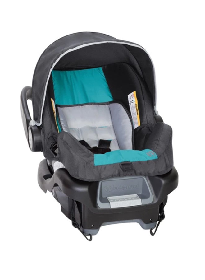 babytrend Pathway 35 Jogger Travel System - Optic Teal  - Image 5