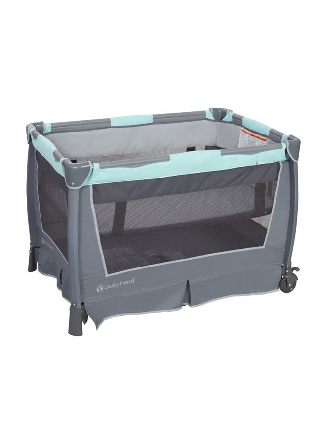 babytrend Retreat Nursery Center - Mint/Grey/White  - Image 2