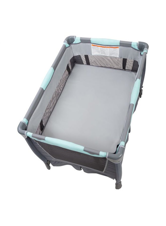 babytrend Retreat Nursery Center - Mint/Grey/White  - Image 3