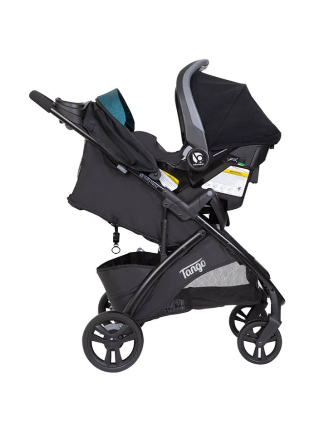 Tango Stroller With Car Seat - Veridian/Black