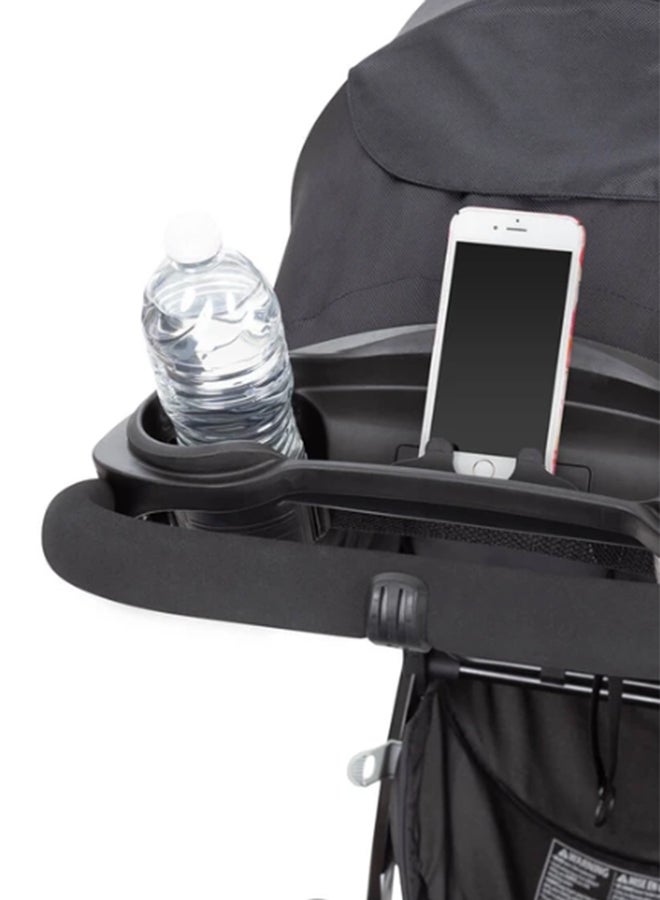 Tango Stroller With Car Seat - Veridian/Black