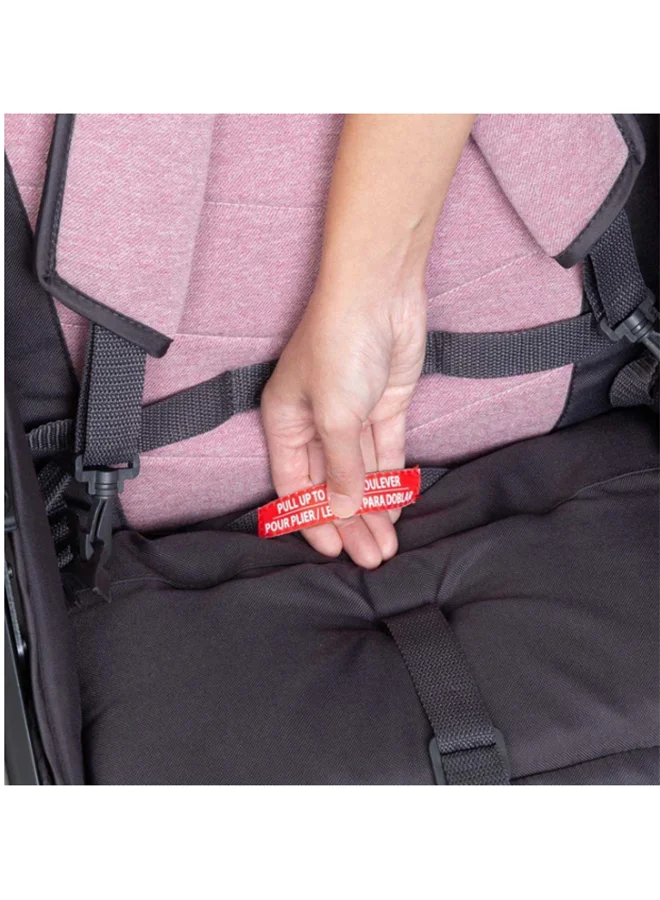 babytrend Tango Stroller With Car Seat and Large Storage Basket, Cassis/Black - TS04D06A ‎97.16x57.15x109.22 cm