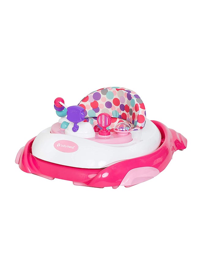 babytrend Orby Activity Baby Walker With High Back Padded Seat - Pink/White, WK38D34A  - Image 2