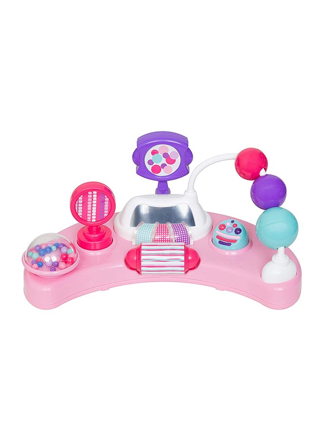 babytrend Orby Activity Baby Walker With High Back Padded Seat - Pink/White, WK38D34A  - Image 4