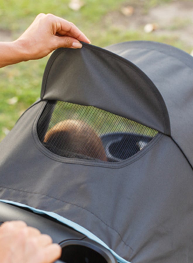 2-Piece Travel System Forest Party Set - Grey/Blue
