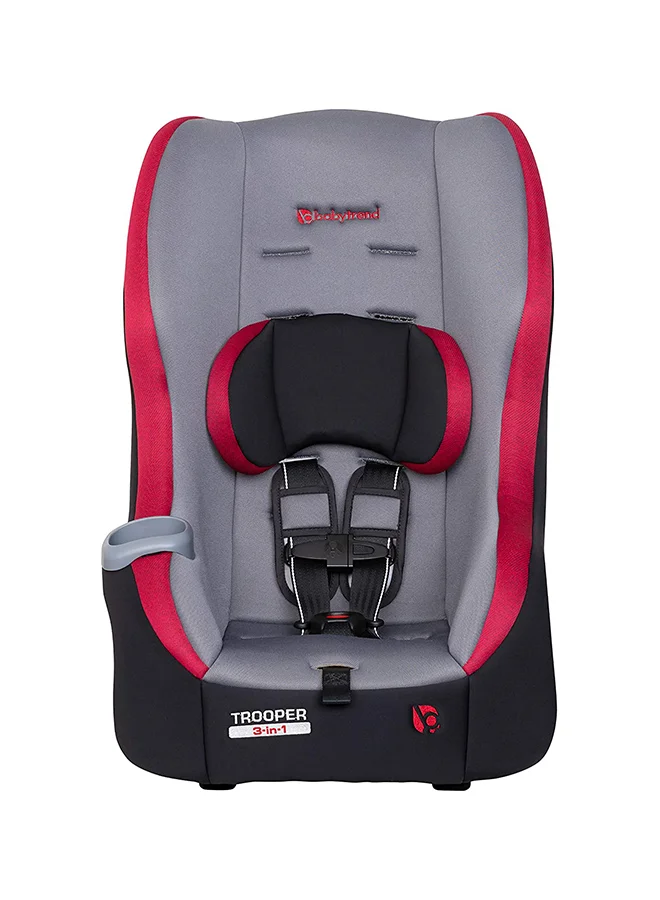 babytrend 3-In-1 Trooper Convertible Car Seat - Scooter - Red