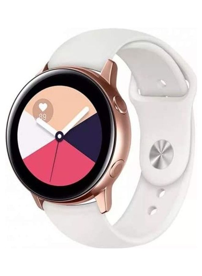 ICS Samsung Galaxy Watch Active 2 Band 40Mm White - Image 1
