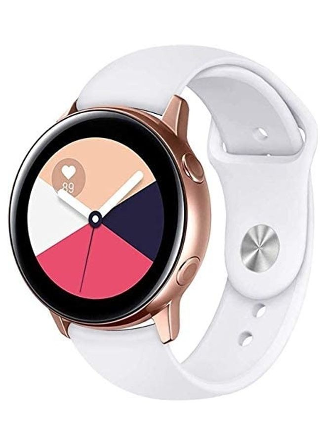 ICS Samsung Galaxy Watch Active 2 Band 40Mm White - Image 2