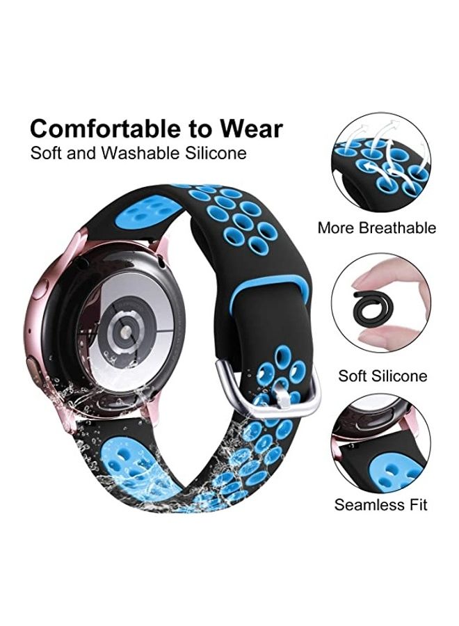 أي سي إس سوار ساعة أبل مقاس 38 مم 40 مم أزرق/أسود