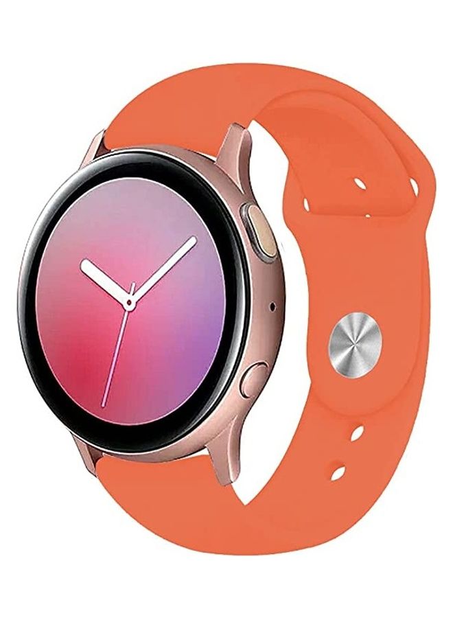 ICS Replacement Watch Band For Samsung Galaxy Active 2 40mm Orange