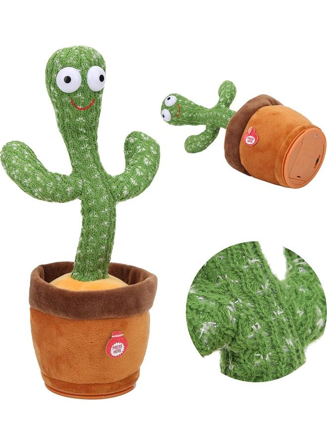 XiuWoo Dancing Cactus Plush Stuffed Toy with Music - Image 5