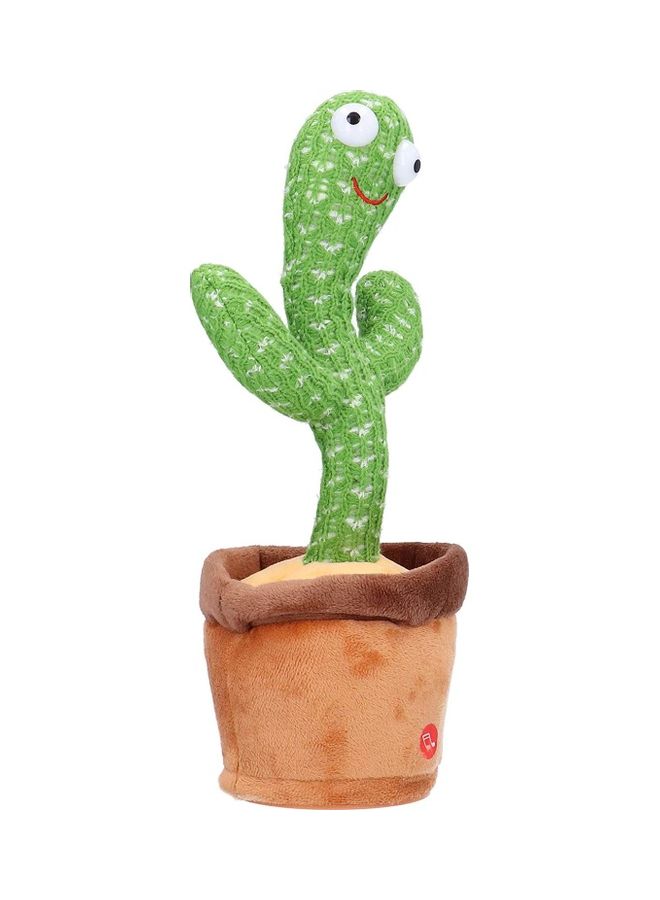 XiuWoo Dancing Cactus Plush Stuffed Toy with Music - Image 1