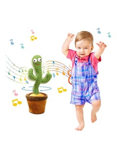 XiuWoo Electric Dancing Plant Cactus Plush Stuffed Toy with Music  - Image 1