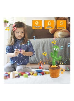 XiuWoo Electric Dancing Plant Cactus Plush Stuffed Toy with Music  - Image 4