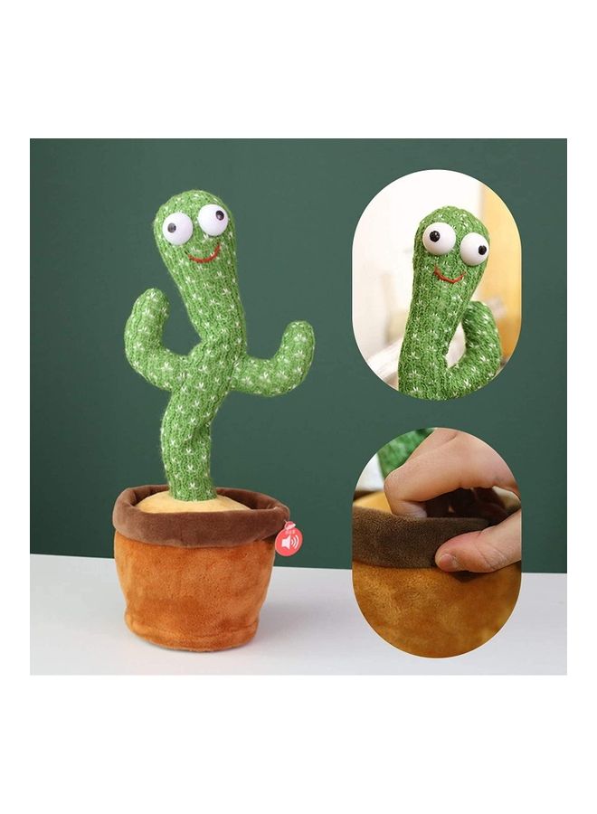 XiuWoo - Electric Dancing Plant Cactus Plush Stuffed Toy with Music - Image 1
