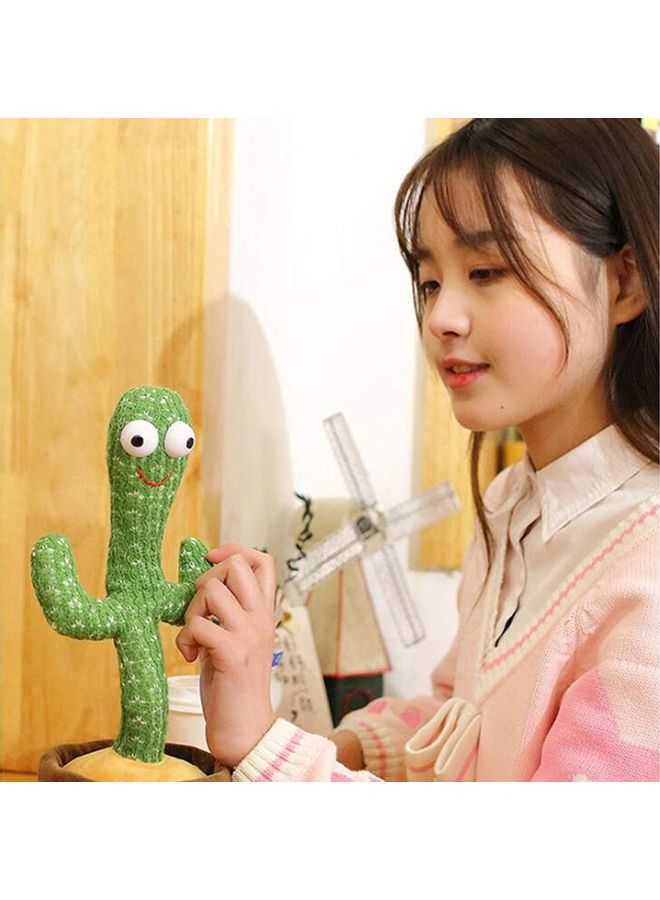 XiuWoo Dancing Cactus Plush Stuffed Toy with Music - Image 3