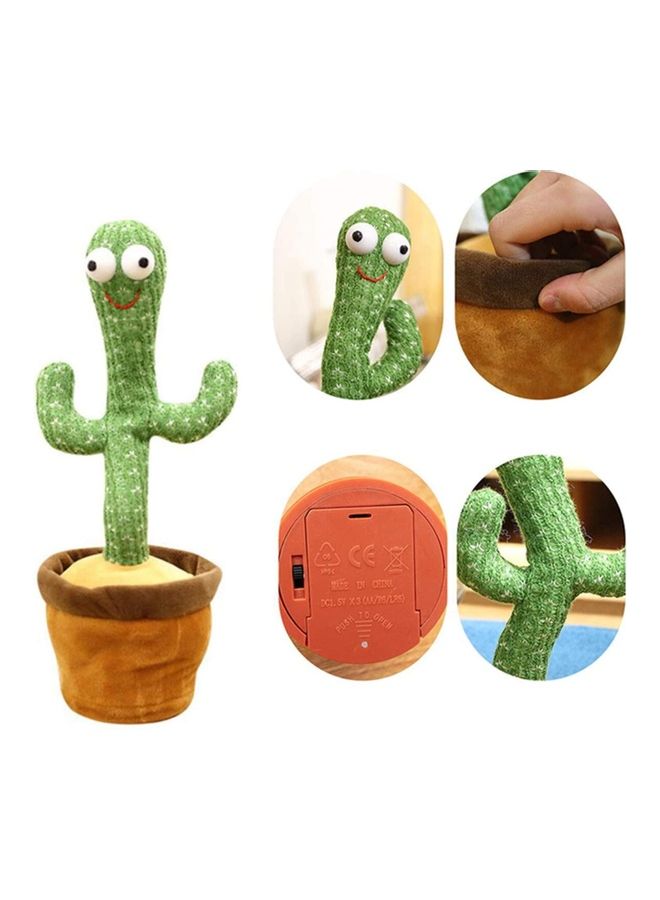 XiuWoo Dancing Cactus Plush Stuffed Toy with Music - Image 5