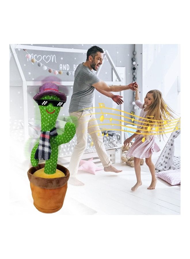 XiuWoo Dancing Cactus Plush Stuffed Toy with Music - Image 4