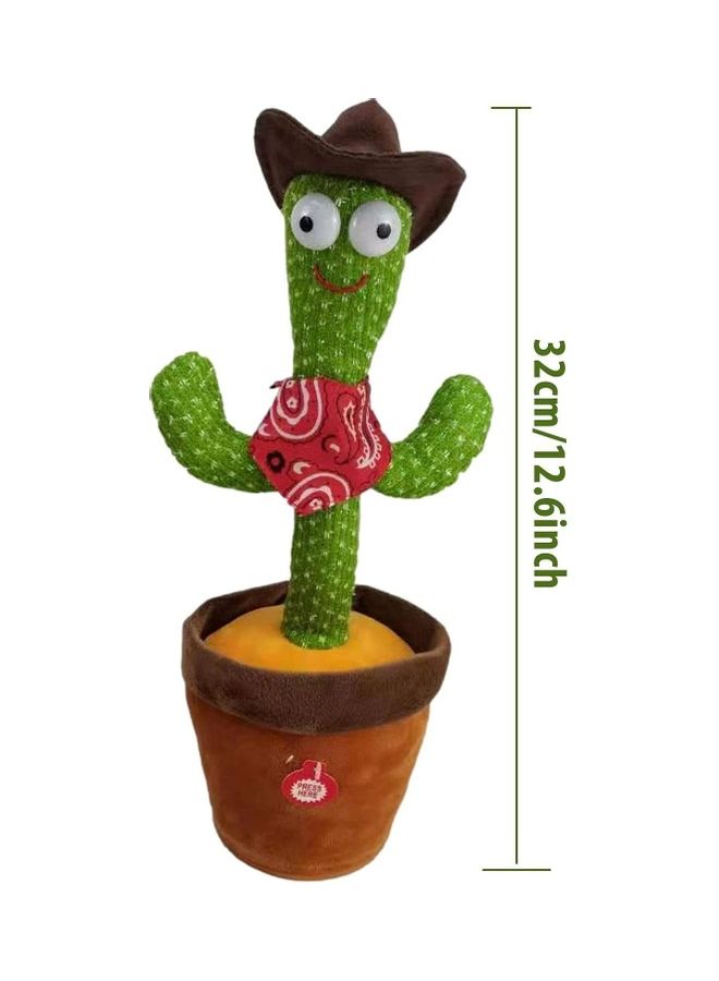 XiuWoo Electric Dancing Plant Cactus Plush Stuffed Toy with Music - Image 3