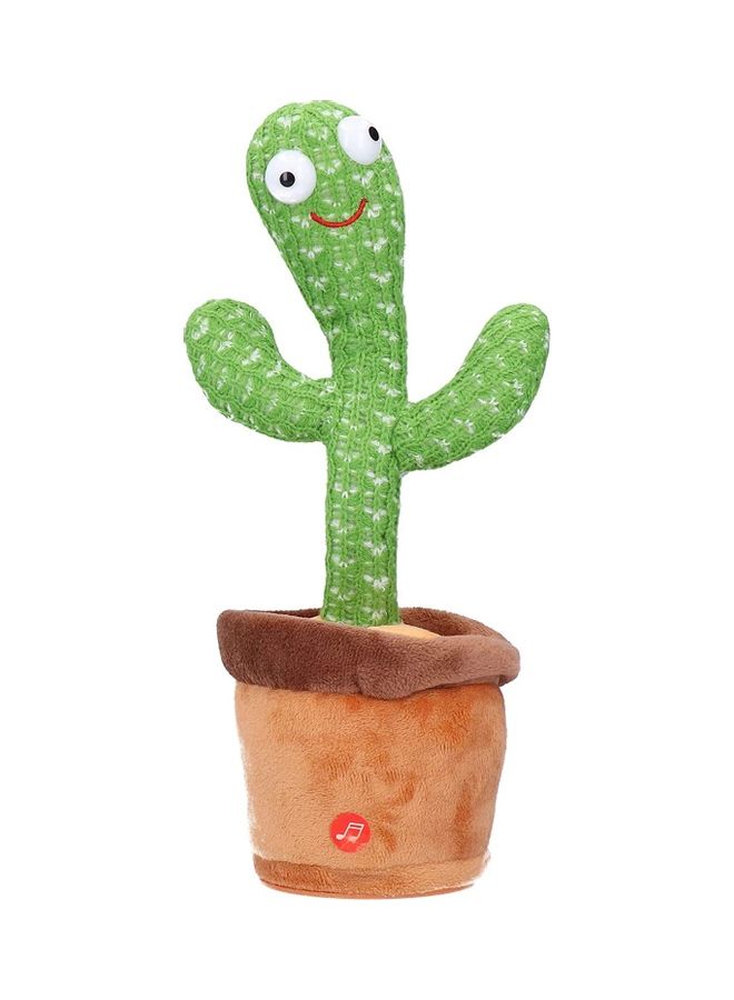 XiuWoo Dancing Cactus Plush Stuffed Toy with Music  - Image 1