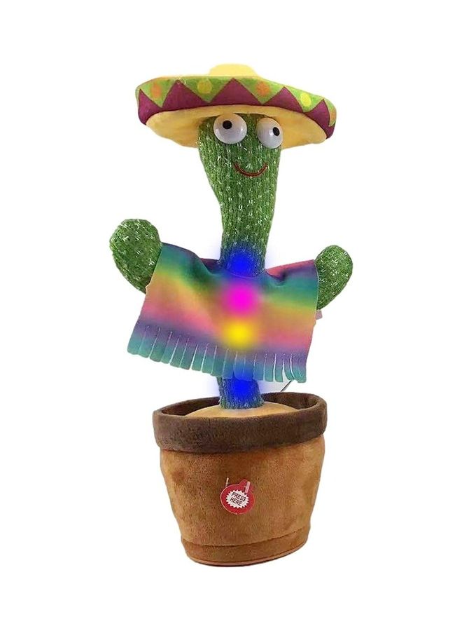 XiuWoo Dancing Cactus Plush Stuffed Toy with Music - Image 1