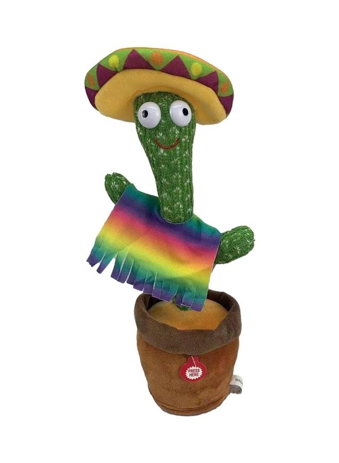 XiuWoo Dancing Cactus Plush Stuffed Toy with Music - Image 3