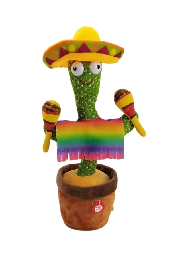 XiuWoo Dancing Cactus Plush Stuffed Toy with Music - Image 1