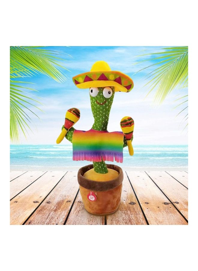 XiuWoo Dancing Cactus Plush Stuffed Toy with Music - Image 2