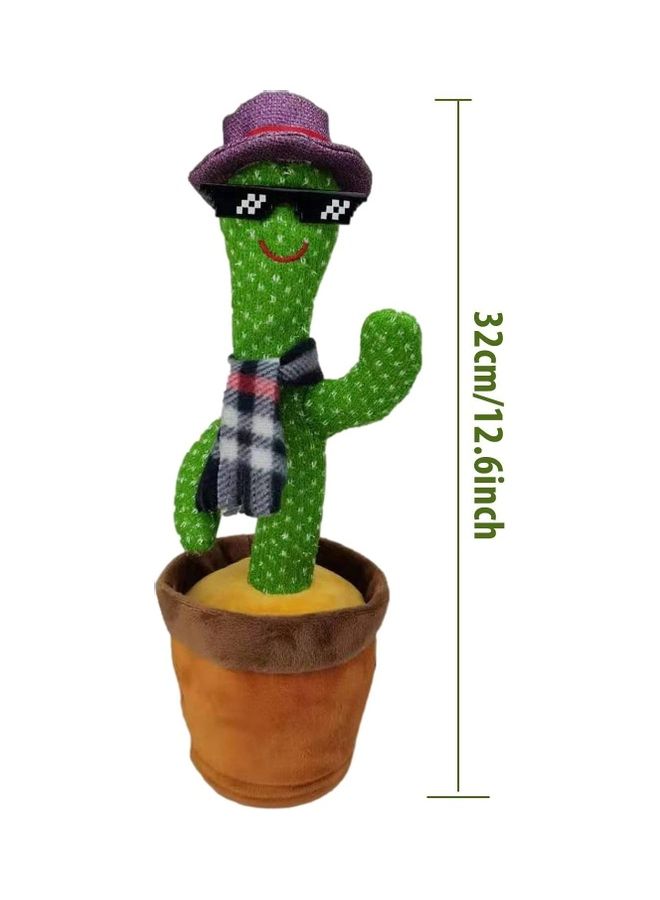XiuWoo Dancing Cactus Plush Stuffed Toy with Music - Image 4