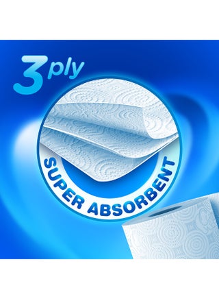 Super Soft Embossed Toilet Paper 140 Sheets X 3Ply, 12 Rolls - view 2
