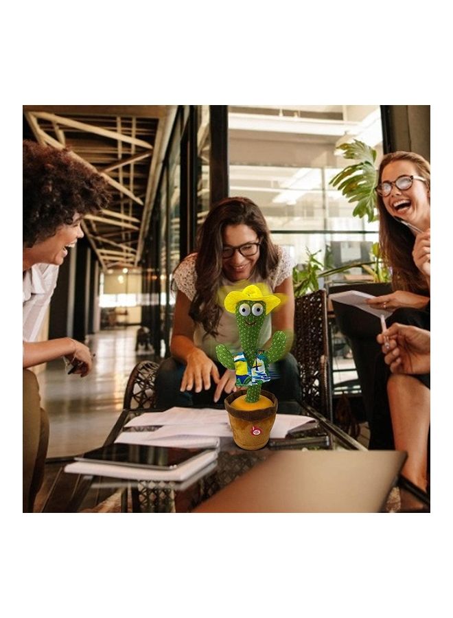 XiuWoo Electric Dancing Plant Cactus Plush Stuffed Toy with Music - Image 2