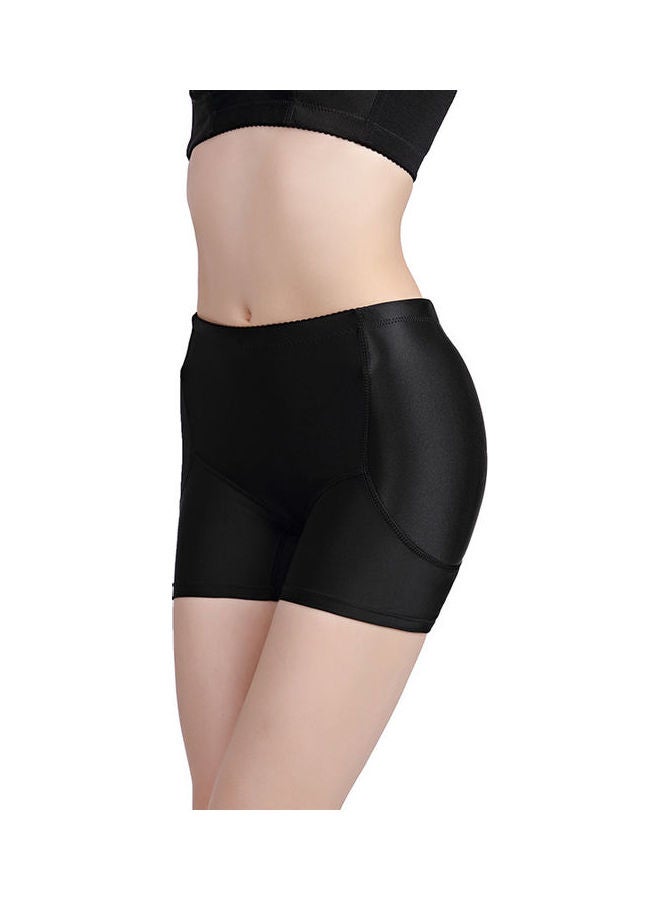 XiuWoo - Invisible Hip Enhancer Padded Shapewear Black - Image 1