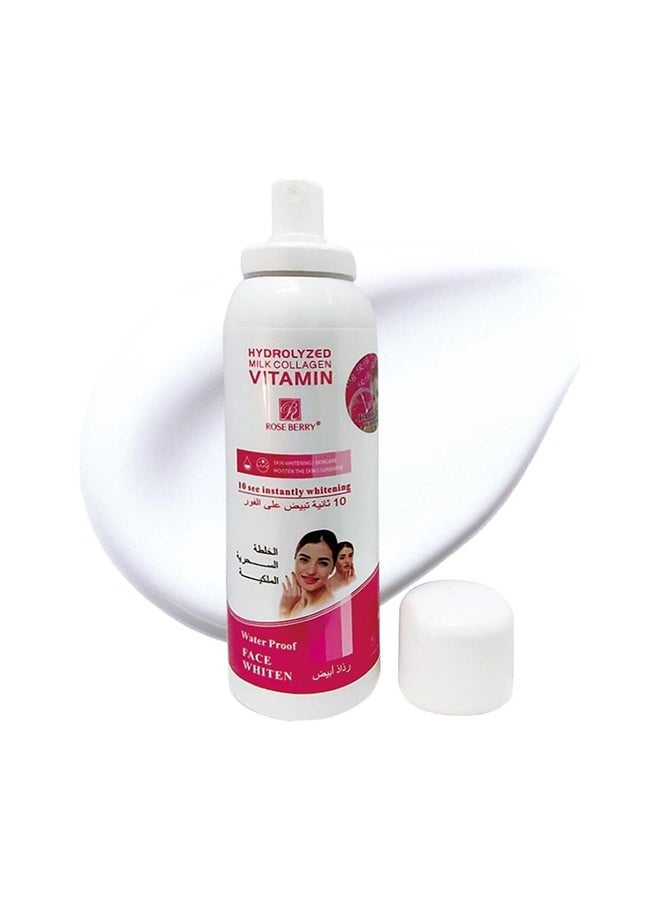 ROSE BERRY - Hydrolyzed Milk Collagen Vitamin White 150ml - Image 1