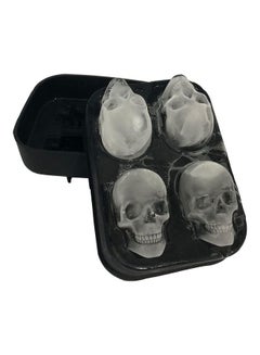 XiuWoo 3D Skull Ice Mold Tray Black  - Image 1